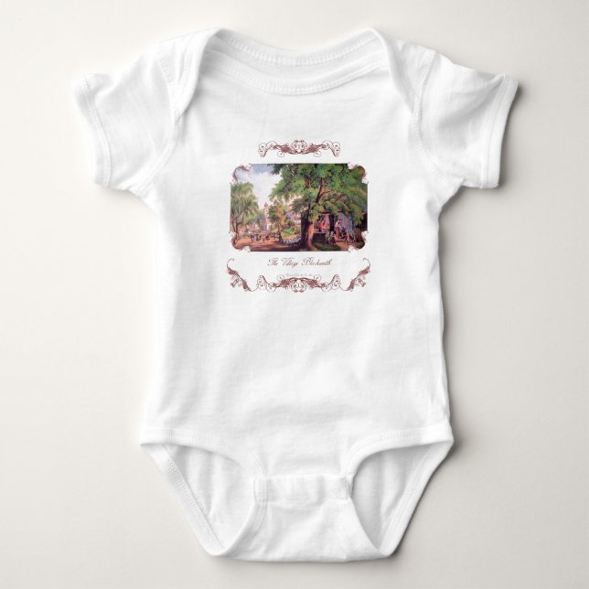 Village Blacksmith Baby Shirt (Vorderseite)