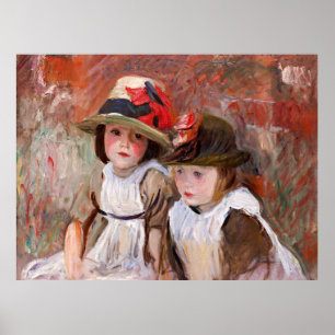 Village Children, célèbre oeuvre d'art, Poster