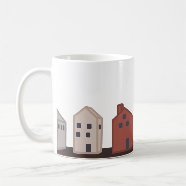 Village Coffee Tasse (Links)