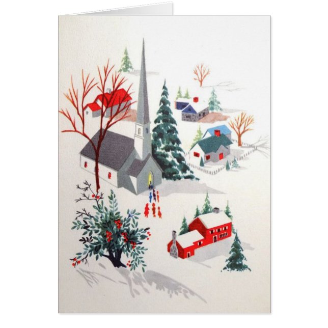 Village de Noël Vintage (Devant)