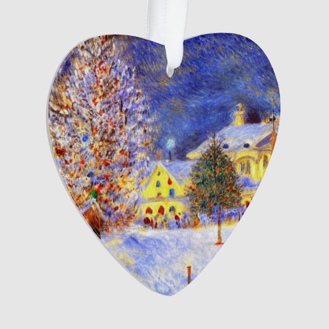 Village en hiver (devant)