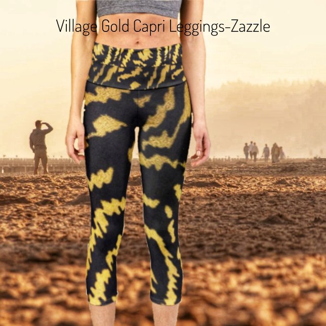 Village Gold Capri Leggings (Von Creator hochgeladen)