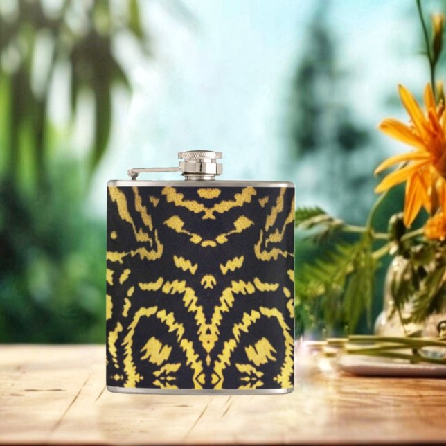 Village Gold-II Flachmann (This Village Gold-II Flask, fits perfectly, in an island setting!)