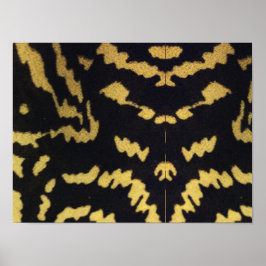 Village Gold Poster