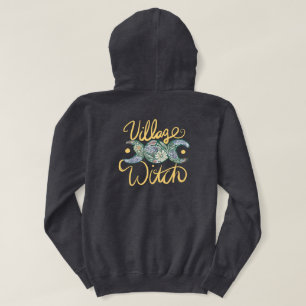 Village Hexe Triple Moon Goddess Symbol Hoodie