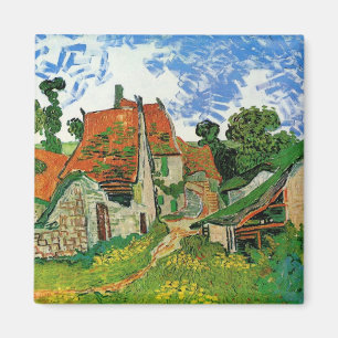 Village Street by Vincent van Gogh Magnet