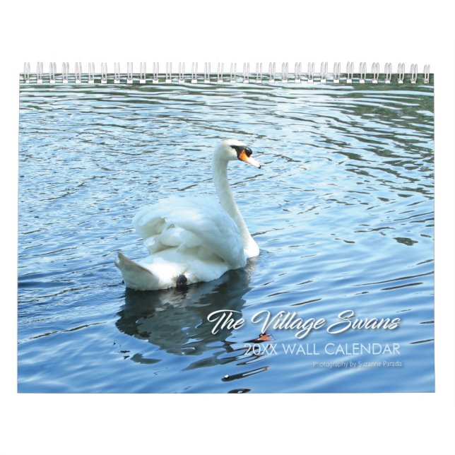 Village Swan Family Fotokalender Kalender (Titelbild)