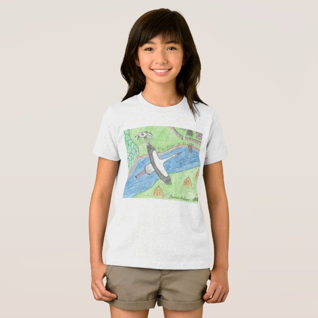 Village Vibes Tri-Blend Shirt (Vorderseite Voll)