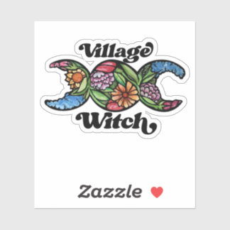 Village Witch Aufkleber