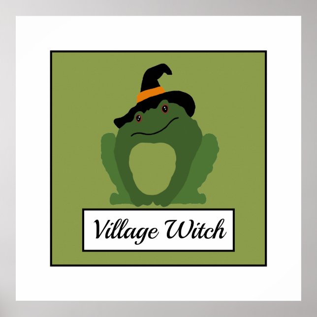 Village Witch, Toad Poster (Vorne)