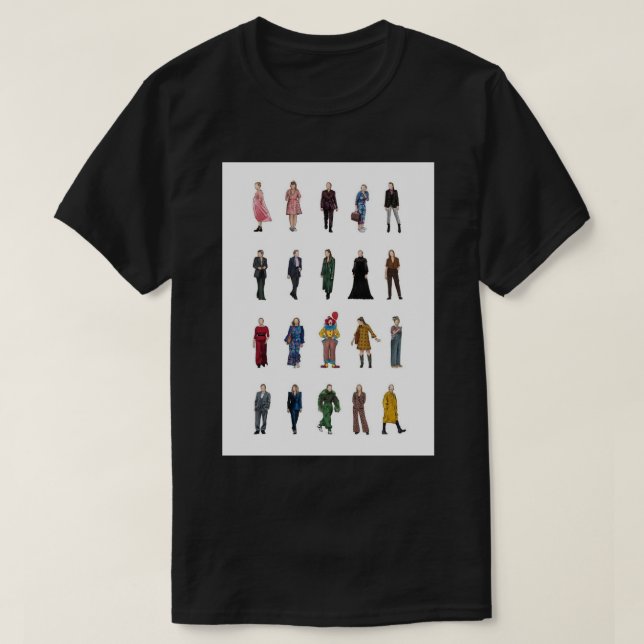 Villanelle alle Jahreszeiten - Killing Eve Art Boa T-Shirt (Design vorne)