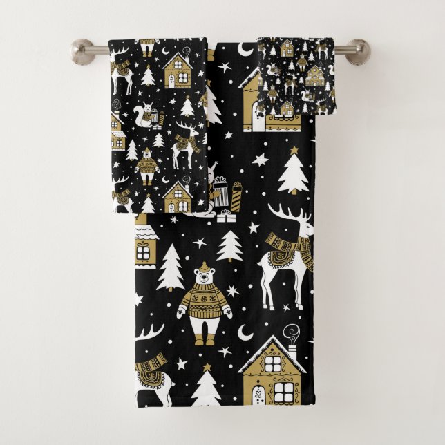 Ville Animale Fantaisiste d'Hiver (En situation)