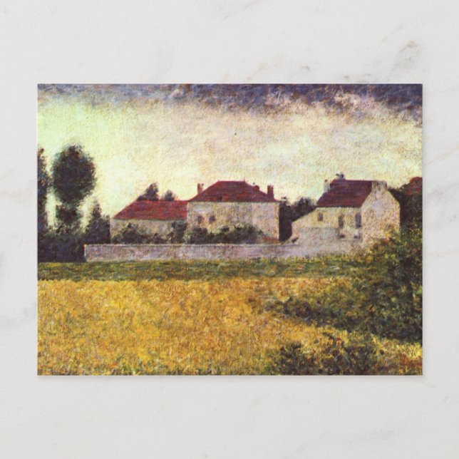 Ville d'Avray, Die weißen Häuser von Georges Seura Postkarte (Vorderseite)
