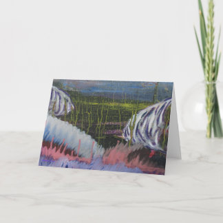 Ville de carte de voeux de rêves par la marque