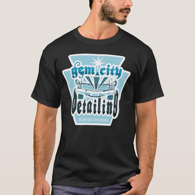ville de gem détail t-shirt (Devant)
