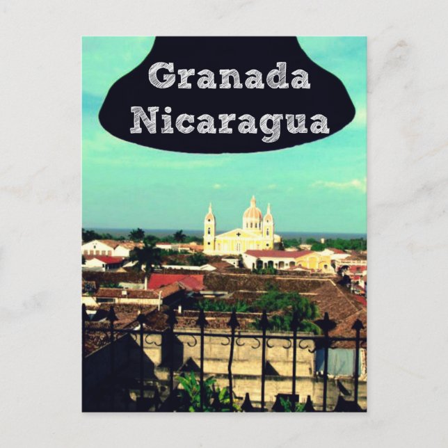 Ville de Grenade, Nicaragua Carte postale (Devant)