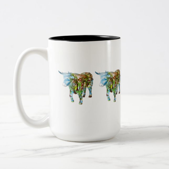 "Ville de Hopewell" tasse de 15 onces (Gauche)