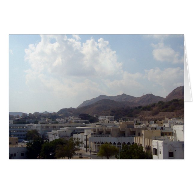 ville de Mascate (Devant horizontal)
