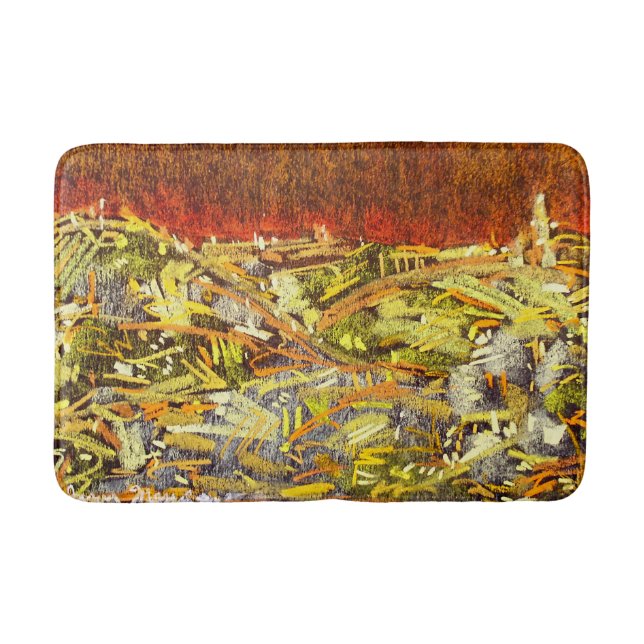 Ville de tapis de bain d'or (Devant)