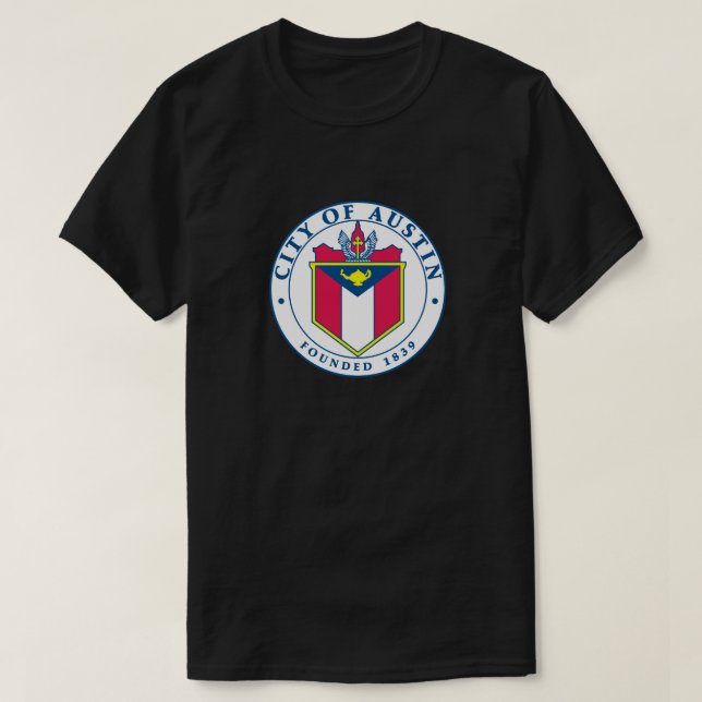 Ville du T-shirt officiel de joint d'Austin (Design devant)