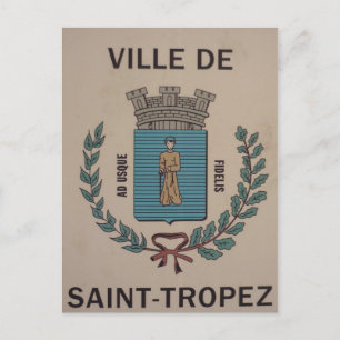 ville Saint Tropez Postkarte