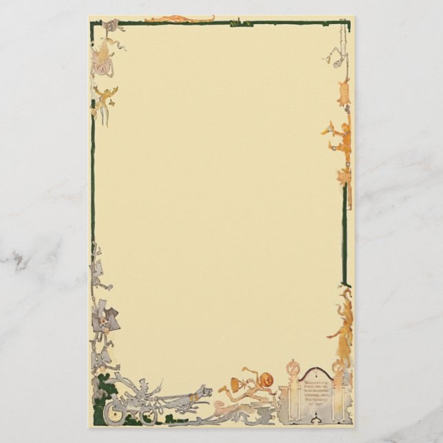 Ville verte de papeterie d'once (Devant)