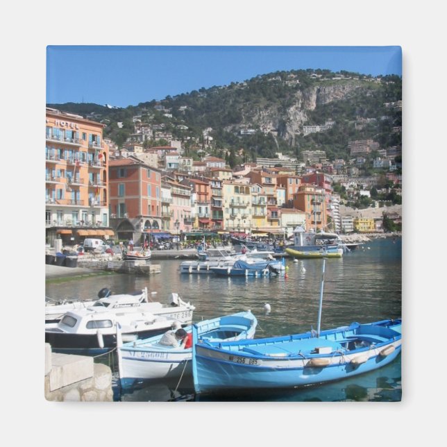Villefranche, Frankreich Magnet (Vorne)