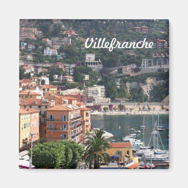 Villefranche, Provence Magnet (Vorne)