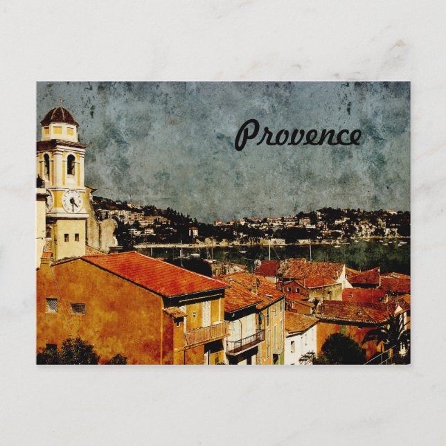 Villefranche, Provence Postkarte (Vorderseite)