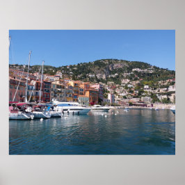 Villefranche-sur-Mer, Frankreich Poster