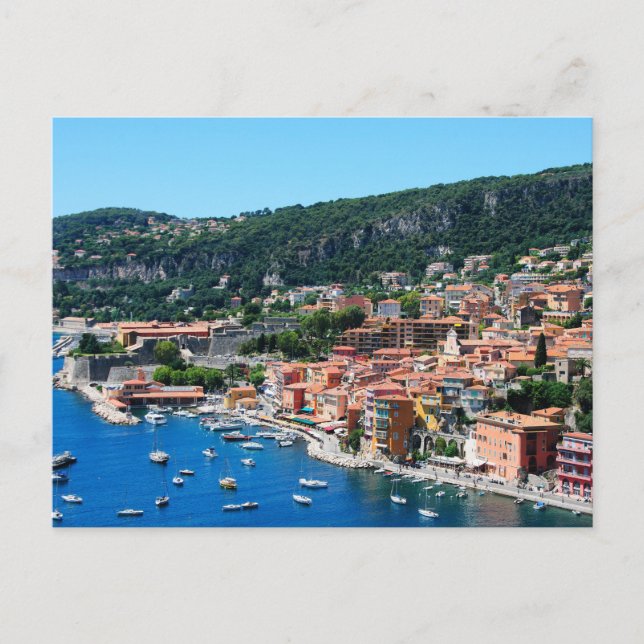 Villefranche-sur-Mer, Frankreich Postkarte (Vorderseite)