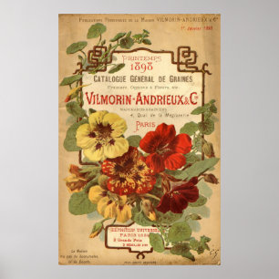 Vilmorin-Andrieux u. Co.-Samen-Katalog Poster