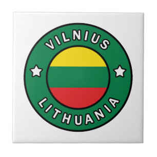 Vilnius Litauen Fliese