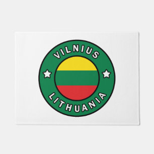 Vilnius Litauen Fußmatte