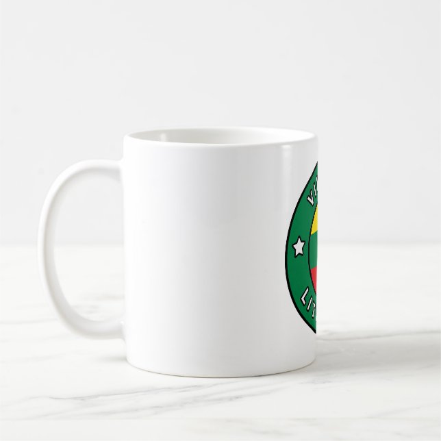Vilnius Litauen Kaffeetasse (Links)