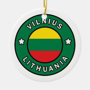 Vilnius Litauen Keramik Ornament