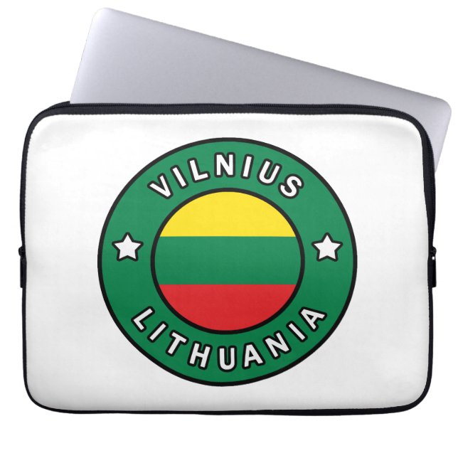 Vilnius Litauen Laptopschutzhülle (Vorderseite)