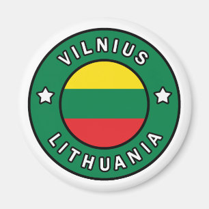 Vilnius Litauen Magnet