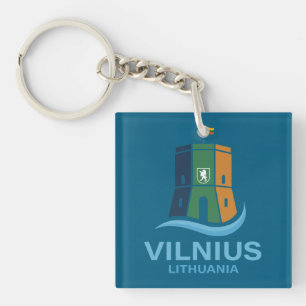 Vilnius Litauen Schlüsselanhänger