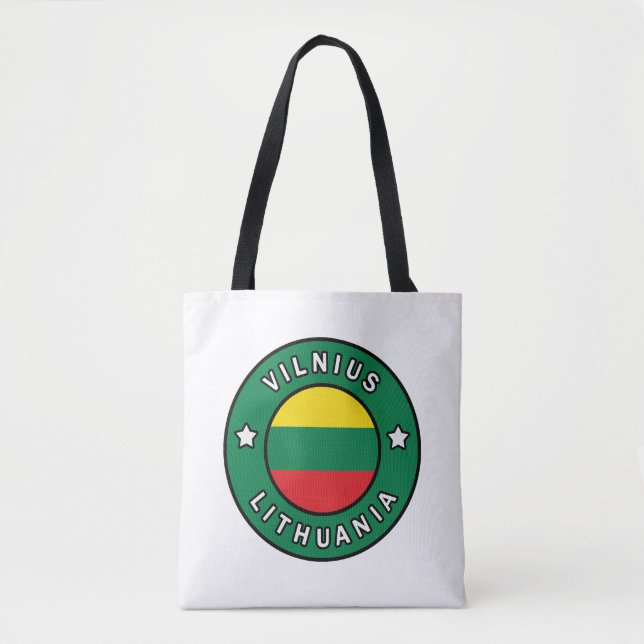 Vilnius Litauen Tasche (Vorderseite)
