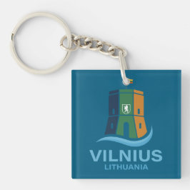 Vilnius Lithuania Schlüsselanhänger