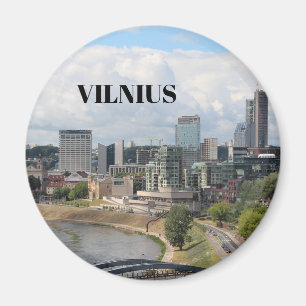 Vilnius Lituanie Aimant de cuisine