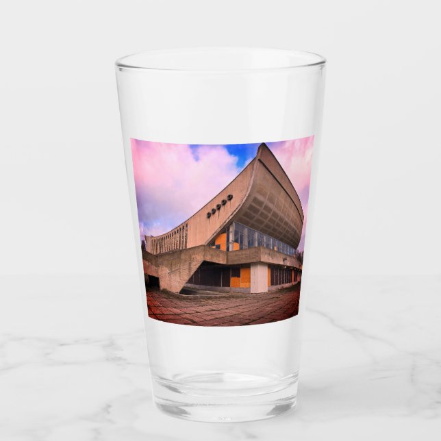 Vilnius, LT Soviet Palace of Concerts & Sports Glas (Vorderseite)