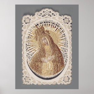 Vilnius Madonna im Gebet ... schöne Kunst Poster