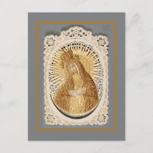 Vilnius Madonna im Gebet ... schöne Kunst Postkarte