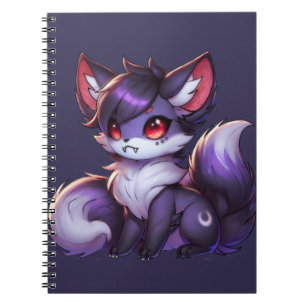 Vilviry vampire fox notizblock