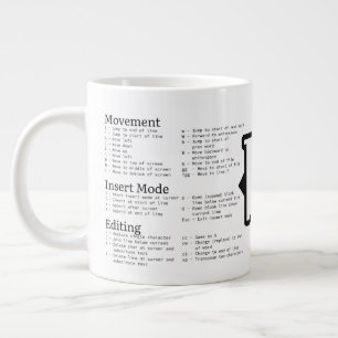 VIM Cheat Sheet-Tasse Jumbo-Tasse