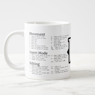 VIM Cheat Sheet-Tasse Jumbo-Tasse