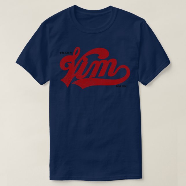 Vim-Platten T-Shirt (Design vorne)