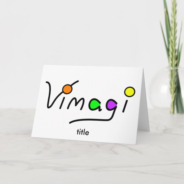 Vimagi Card Karte (Vorderseite)
